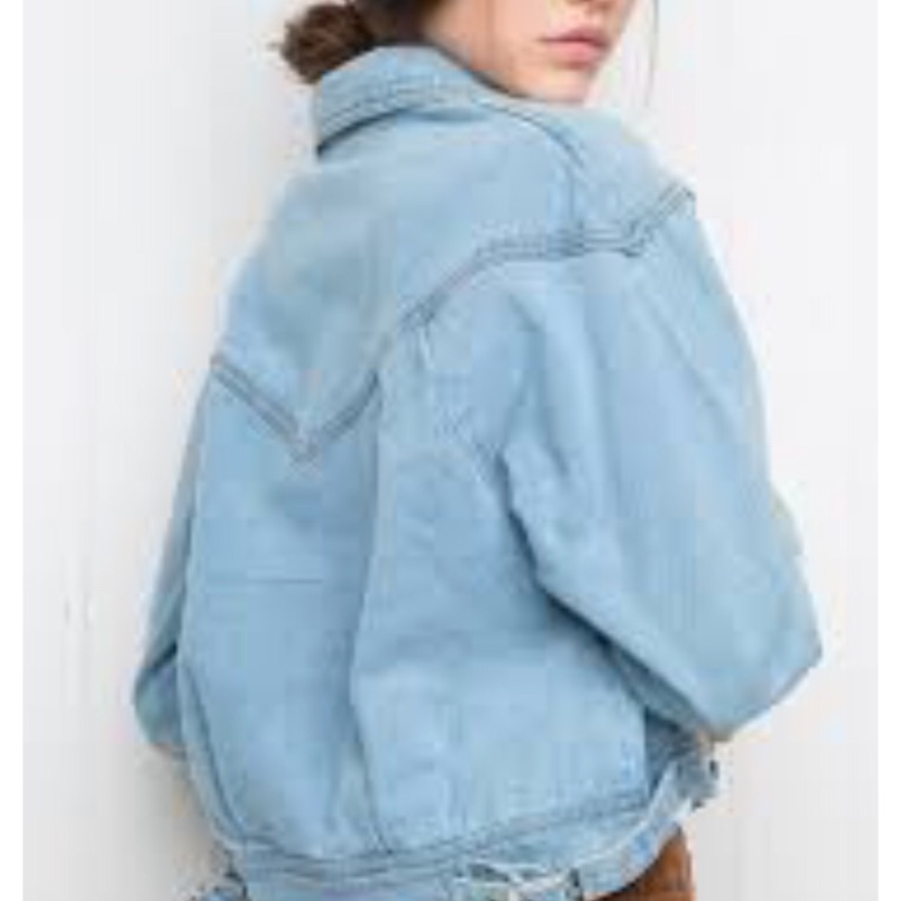 RARE Brandy Melville Isabelle Jean Jacket